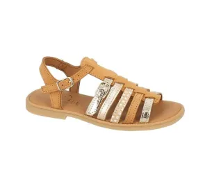 BELLAMY AUBANE Camel Sandales Nu Pieds femmes