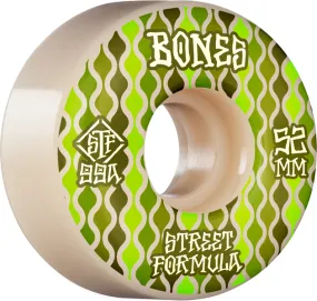 BONES WHEELS ( JEU DE 4 ) STF 52MM V2 RETROS 99A