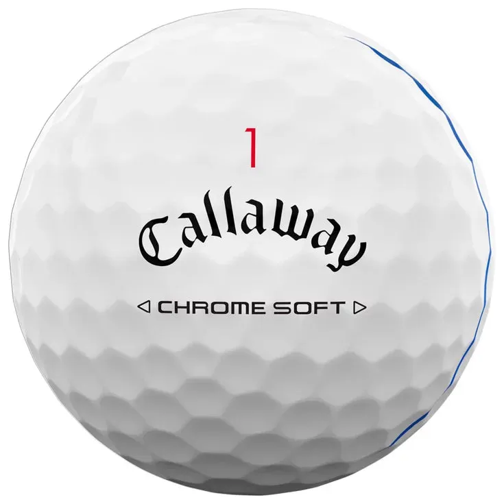 Callaway Balles Chrome Soft Triple Track 2024