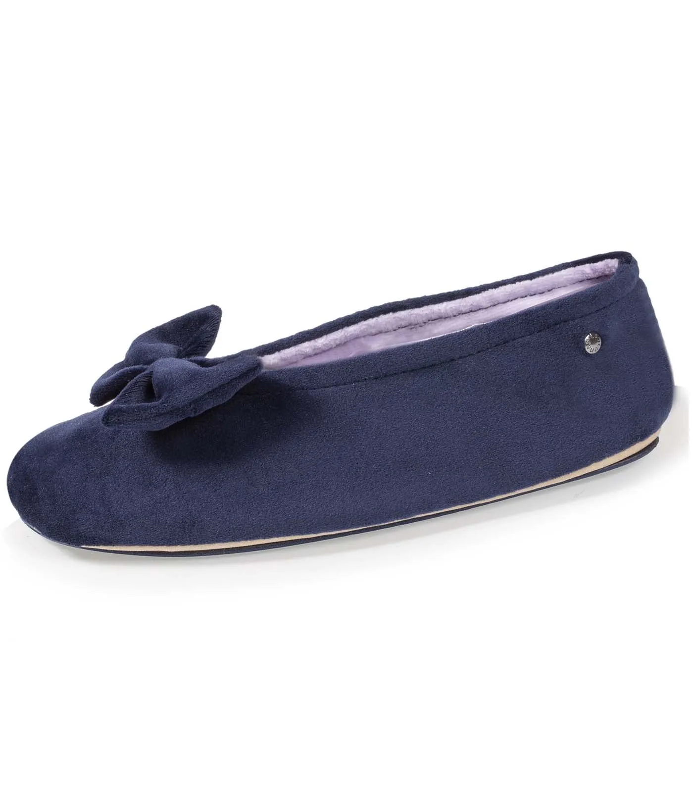 Chaussons ballerines Femme Grand Nud Marine