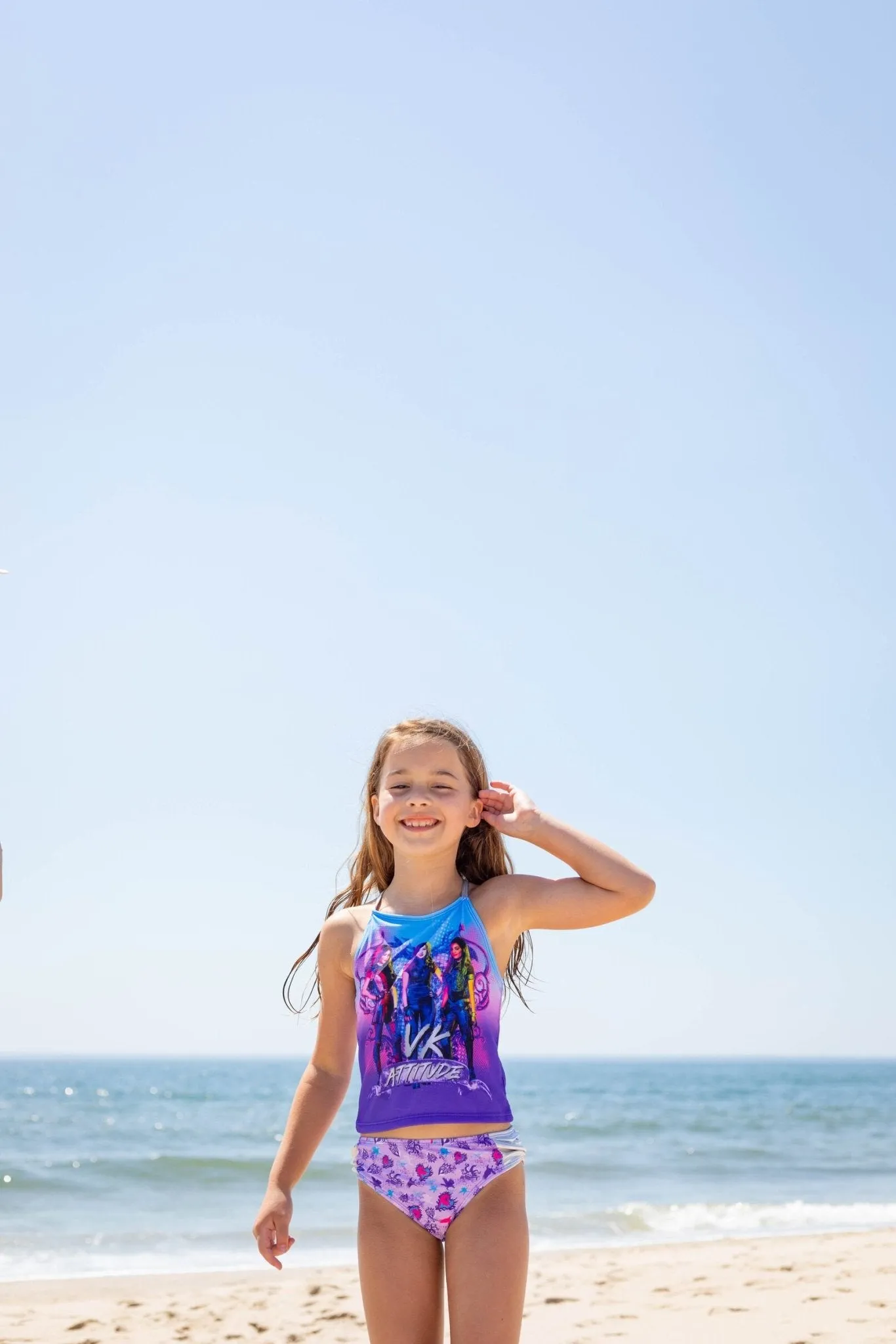 Descendants Tankini Top and Bikini Bottom Swim Set