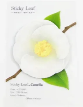 FLOR CAMELIA Bloc notas coreano