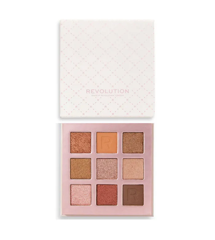 Revolution - *Soft Glamour* - Mini paleta de sombras - Dream Glow