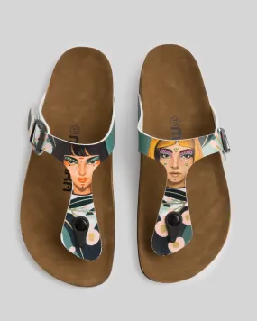 Sandalias Dos Chicas