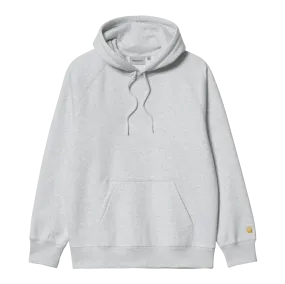 SWEAT CAPUCHE CHASE ASH HEATHER / CARHARTT WIP