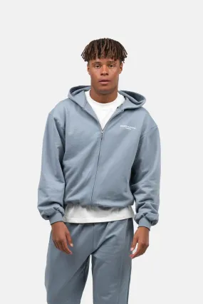 UNMARKED Zip-Hoodie Blue